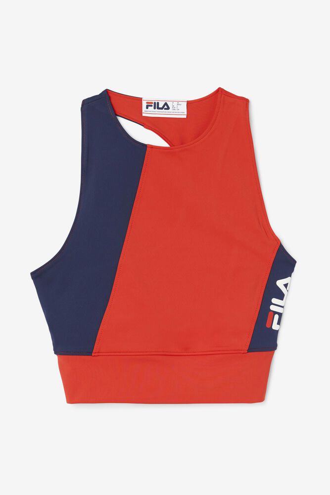 Fila Tank Top Millie Womens Red - India QZL-620917